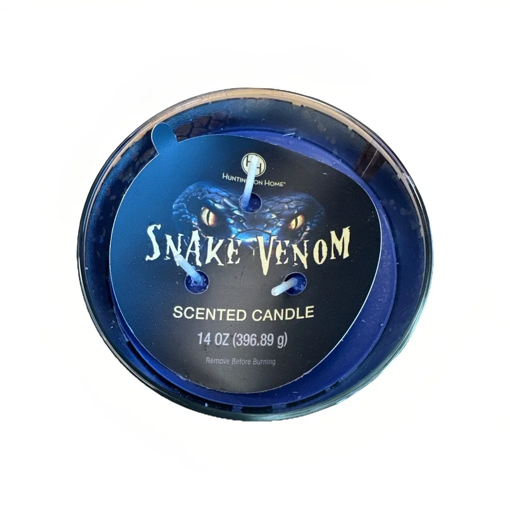 Black Magic Snake Venom‎ Candle Limited Edition 14oz Gothic NEW RARE